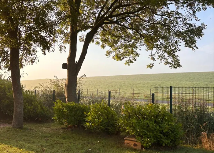 Luettje Koje - Direkt Am Deich Und Dem Dahinter Vakantiehuis